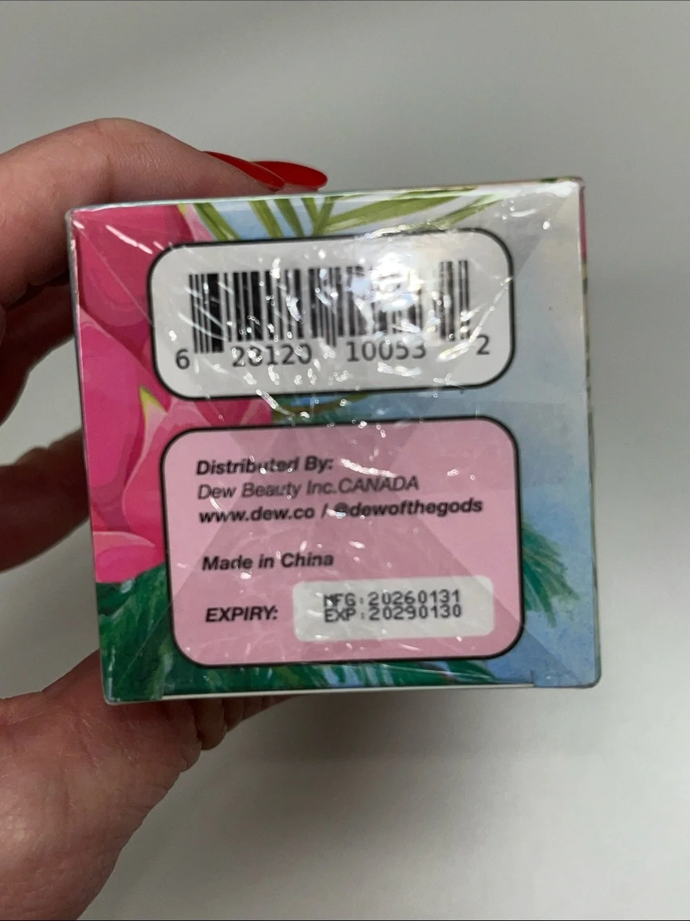Dew of the Gods Maui Glaze Dragon Fruit Oil Facial Cleanser - NIB unused